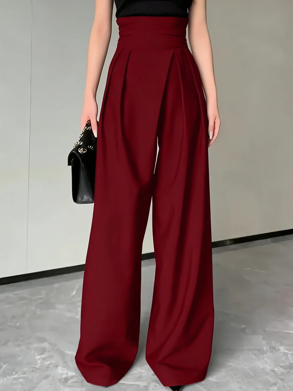 Pleated Office Slacks