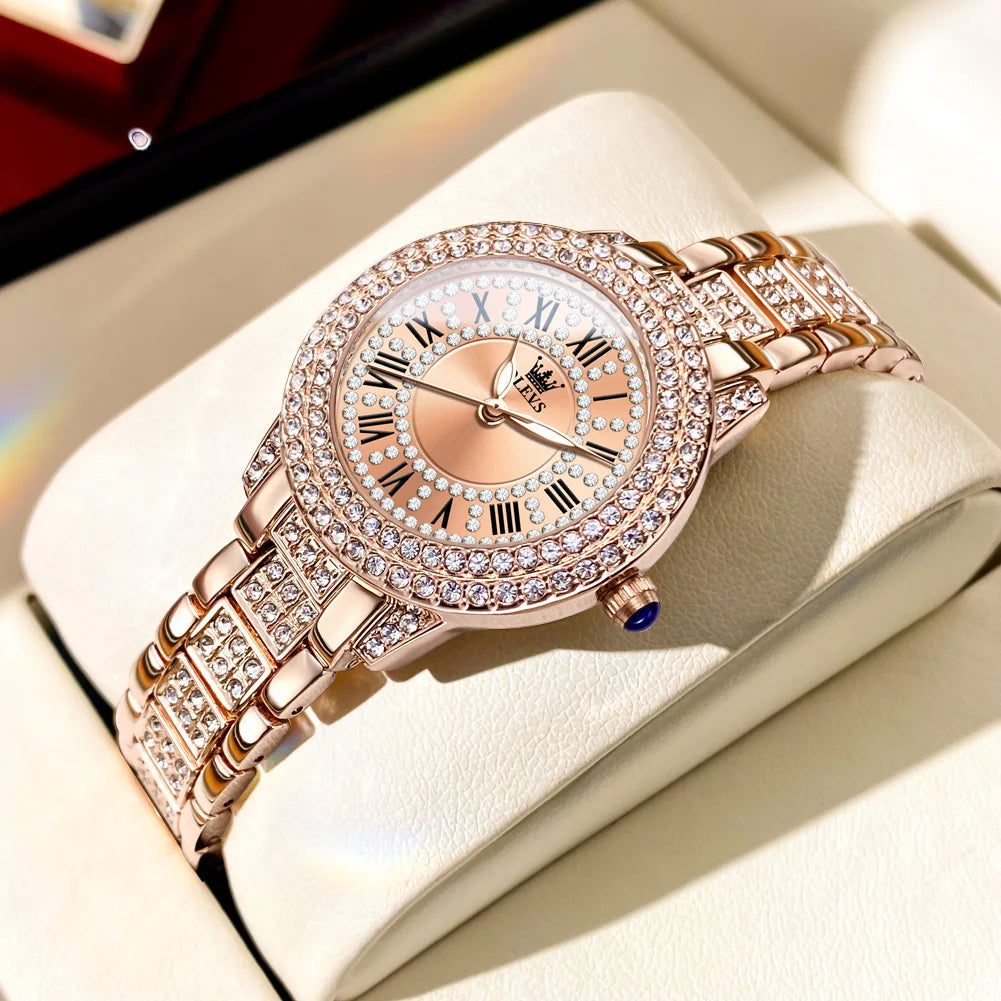 Roman Diamond Watch
