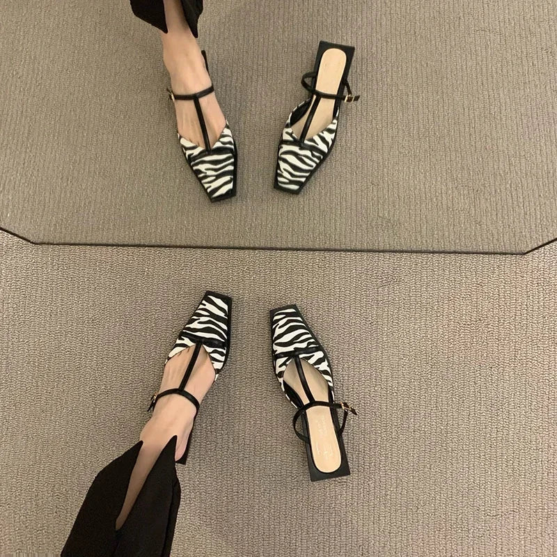 Square Mule Slides