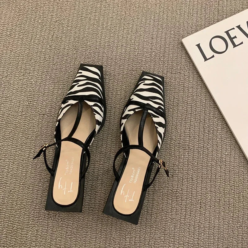 Square Mule Slides