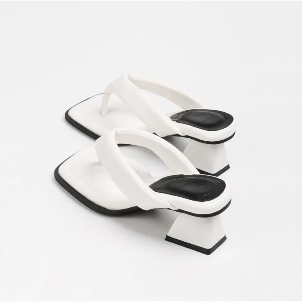 Square Flat Sandals