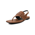 Leather Clip Sandals