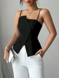 Asymmetric Cami Vest