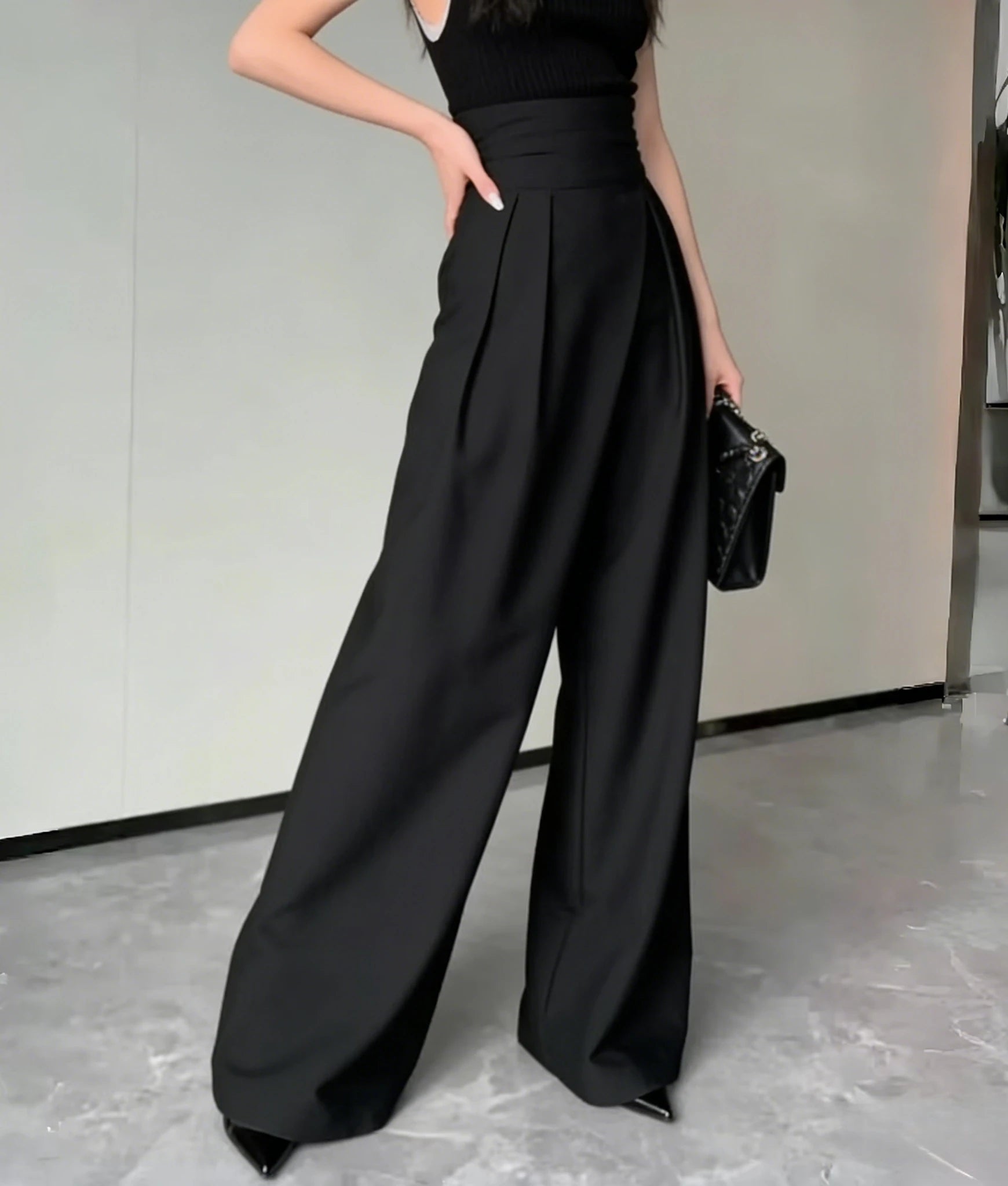 Pleated Office Slacks