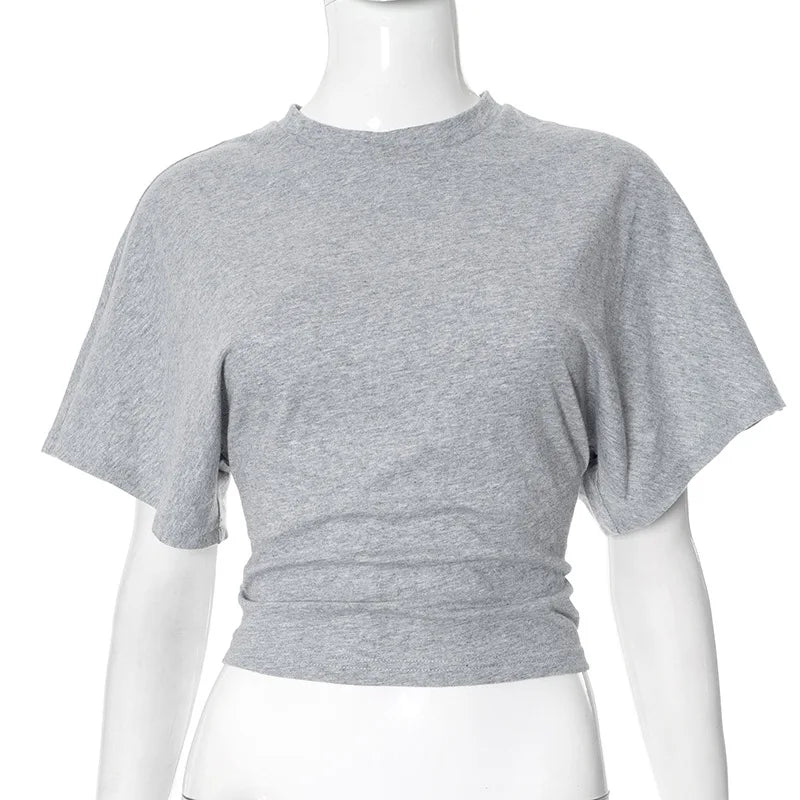 Cropped Corset Tee