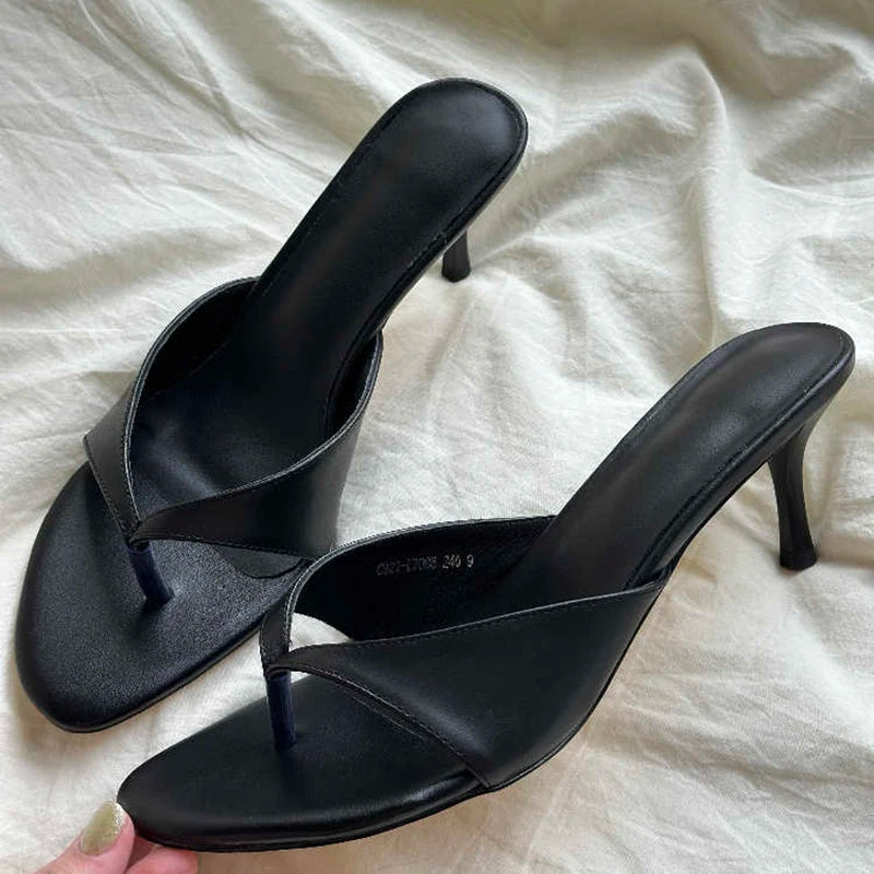 Clip Heel Mules