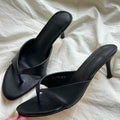 Clip Heel Mules