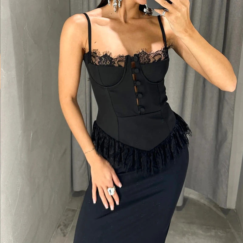 Lace Patchwork Cami