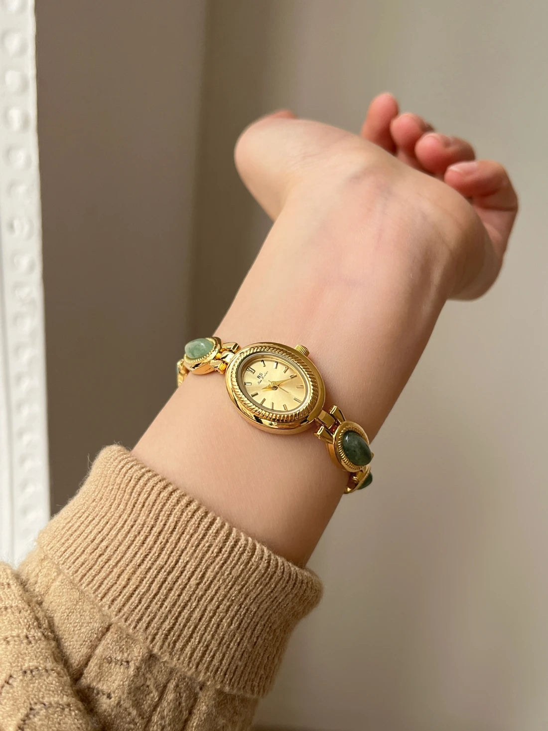 Jade Bracelet Watch