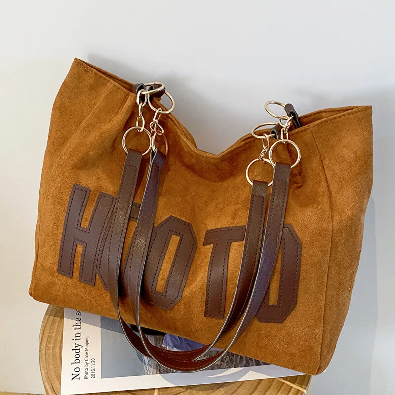 Canvas Letter Tote