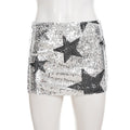 Silver Sequin Mini