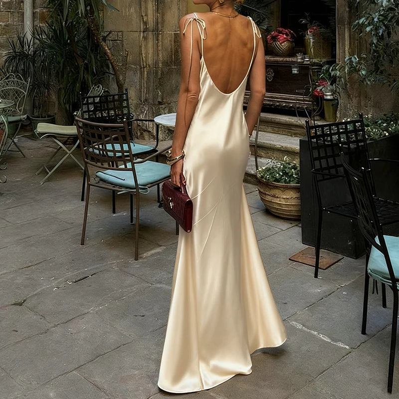 Satin Slip Dress