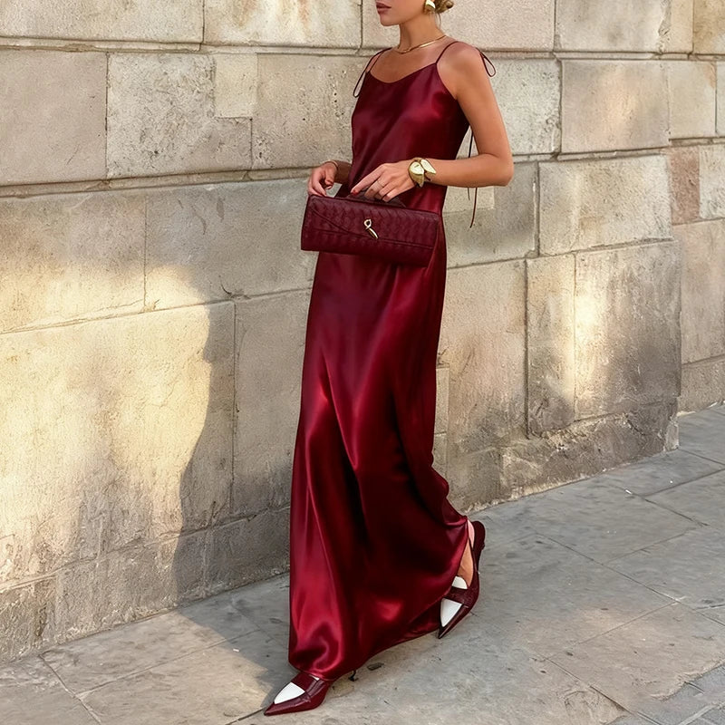 Satin Slip Dress
