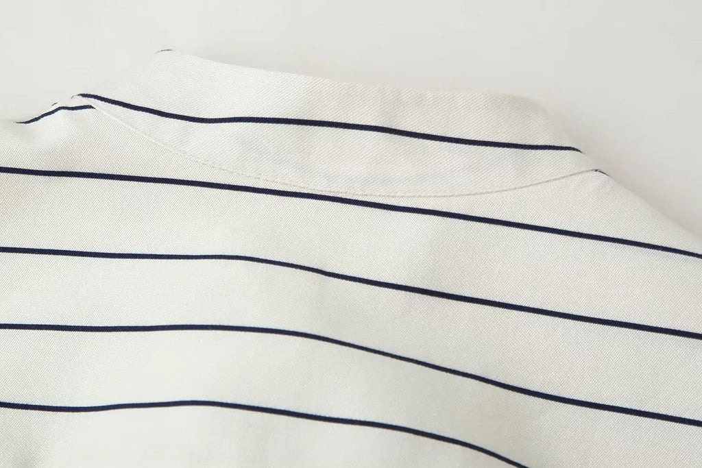 Striped Wide Suit