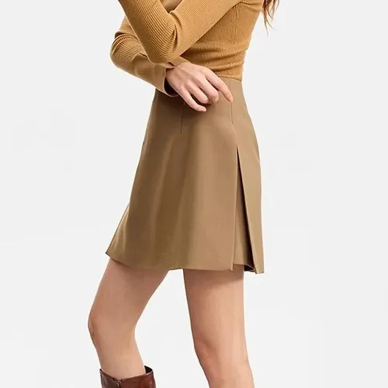 Straight Midi Skirt