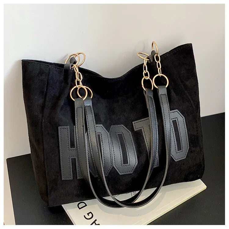 Canvas Letter Tote