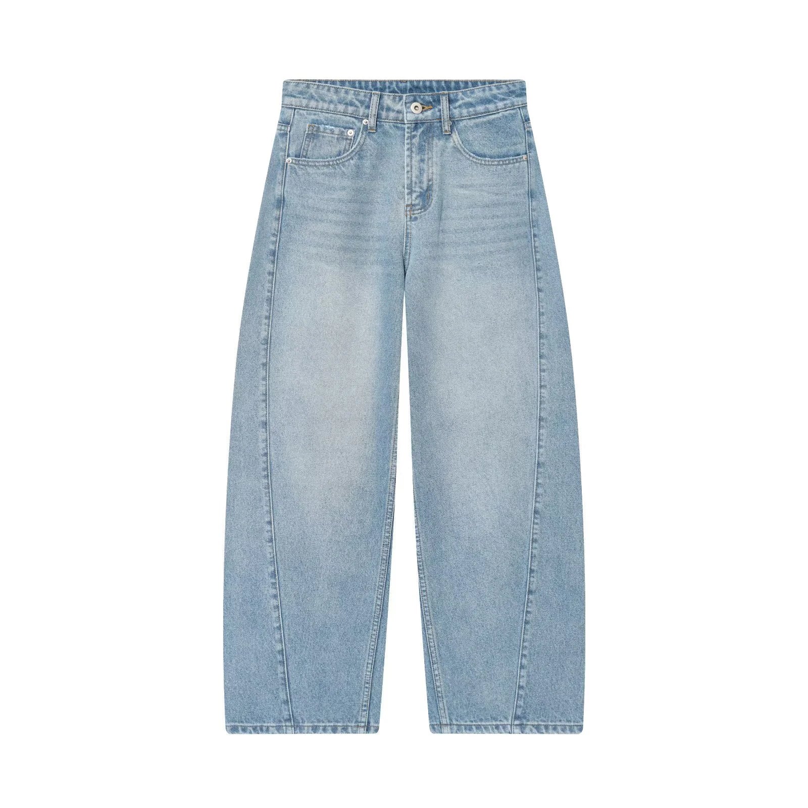 Balloon Curve Jeans