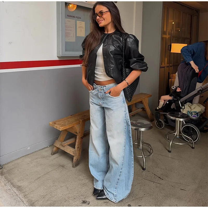 Tie Waist Jeans