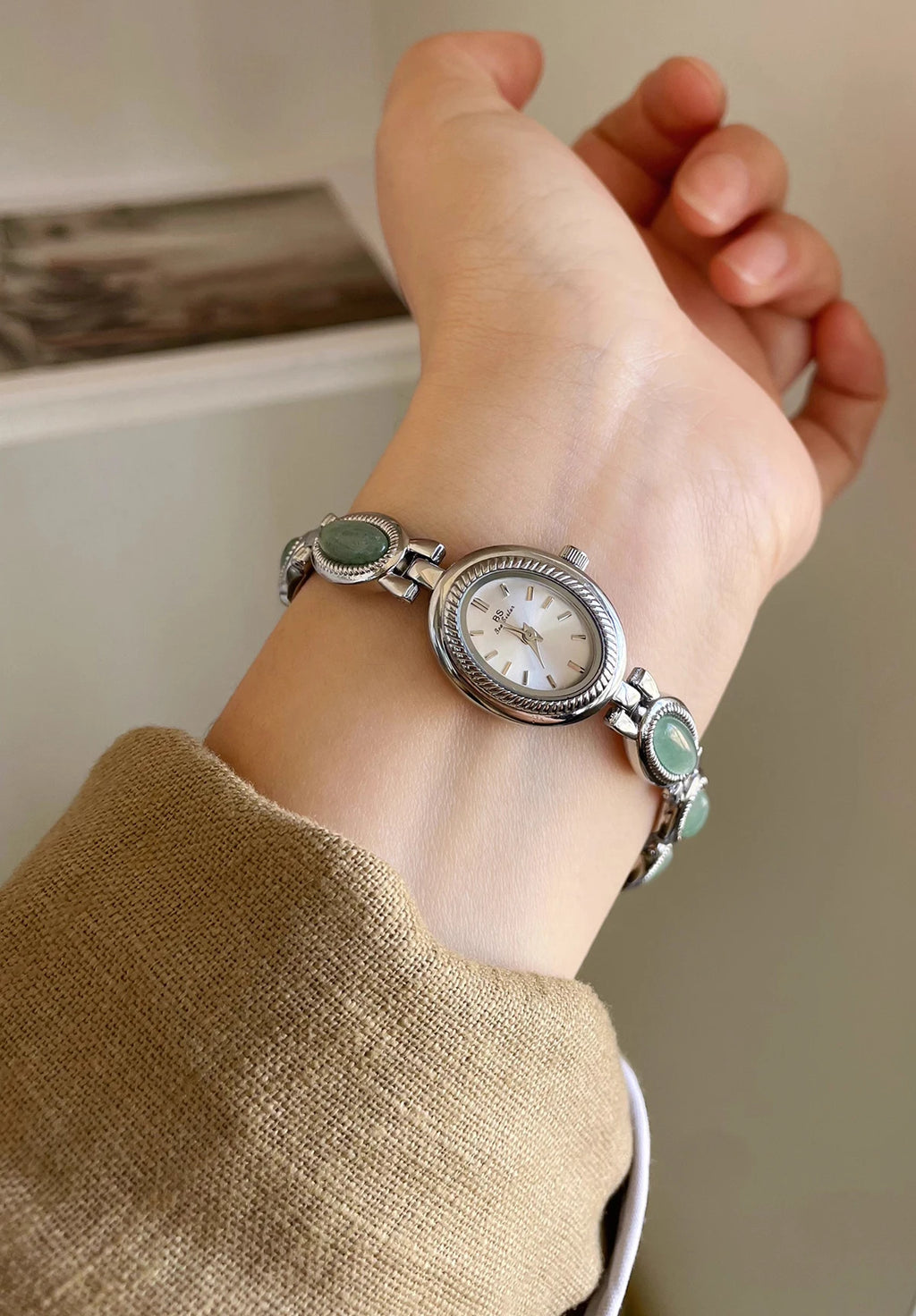 Jade Bracelet Watch