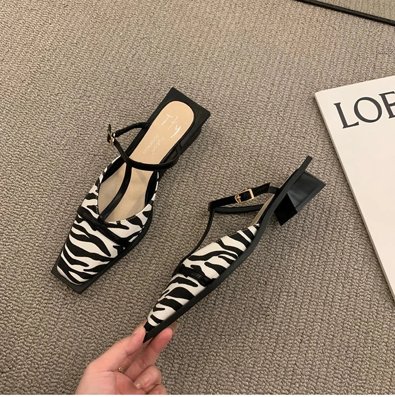 Square Mule Slides