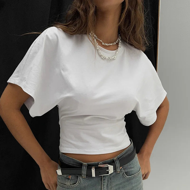 Cropped Corset Tee
