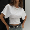 Cropped Corset Tee